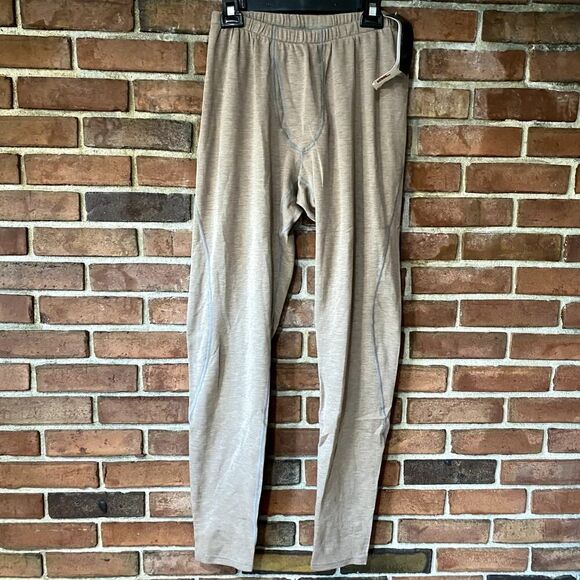 Massif Hot Johns Pajama Bottom Tan Large - Picture 1 of 6